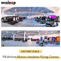 Parc d'attractions VR 5D 7D Jeux d'arcade Centre de divertissement 9D Réalité virtuelle Simulateur de mouvement VR/AR/MR Équipement Machine de jeu VR