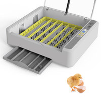 WONEGG, incubateur à poulets entièrement automatique, nouvelle version améliorée, 36 œufs, design moderne, marqué CE