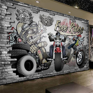 <span class=keywords><strong>Papier</strong></span> <span class=keywords><strong>peint</strong></span> <span class=keywords><strong>3d</strong></span> Style européen Retro Car Mural Bar Coffee Shop Restaurant Fond d'écran Décoration murale <span class=keywords><strong>Papier</strong></span> <span class=keywords><strong>peint</strong></span> - Product Image 6
