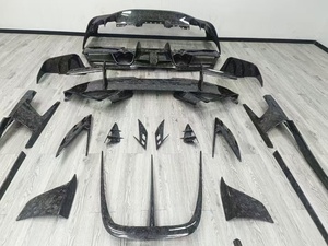 Kit de Carrocería Completo Estilo <span class=keywords><strong>Mansory</strong></span> para Ferrari <span class=keywords><strong>F8</strong></span>, Fibra de Carbono Seca, Venta Directa de Fábrica - Product Image 4
