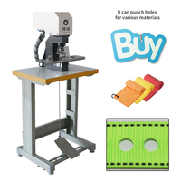 Perforatrice automatique à trou unique pour toile, bâche, sangle, rideau, avec matrice réglable