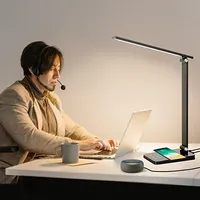 Lampes de table LED pliables à prix d'usine, à intensité variable, pour la lecture et le bureau