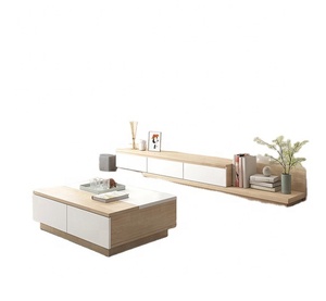 ตารางที่หรูหราไม้ Mdf เฟอร์นิเจอร์ตู้ที่ทันสมัย<span class=keywords><strong>2022</strong></span>ห้องนั่งเล่นหรูหราศูนย์ทีวียืนและชุดโต๊ะกาแฟ - Product Image 1