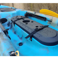 Pédales en plastique pour bateau De pêche, 6 pièces, modèle