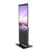 Pantalla LCD Digital de 43/49/55/65 Pulgadas para Carteles y Anuncios en Centros Comerciales, con Pantalla Dividida Inteligente para Tiendas Minoristas