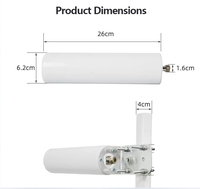 Antennes Wifi de téléphone portable Mimo LTE 5G 3G 4G, routeur sans fil externe extérieur longue portée sans fil Batwireless