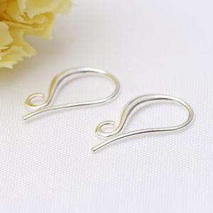 Crochets de boucle d'oreille plaqués or 14K/18K boucles d'oreilles bricolage fournitures de fabrication de <span class=keywords><strong>bijoux</strong></span> matériaux accessoires de boucle d'oreille pour femmes en gros - Product Image 4