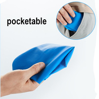 Bottes de pluie unisexes en gros, imperméables, pliables et réutilisables, couvre-chaussures antidérapants en latex imperméable