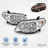 Phare avant de voiture pour Wuling Hongguang S Chevrolet Enjoy avec moteur de nivellement