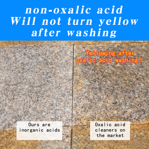 Outdoor Stone Cleaner, usado para remover musgo, sujeira e ferrugem manchas em granito/telhas ásperas/chão pedras - Product Image 5