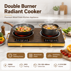 Table <span class=keywords><strong>de</strong></span> <span class=keywords><strong>cuisson</strong></span> <span class=keywords><strong>vitrocéramique</strong></span> encastrable 2 brûleurs avec contrôle <span class=keywords><strong>de</strong></span> température, <span class=keywords><strong>protection</strong></span> anti-débordement et nettoyage facile KI03011 - Product Image 6