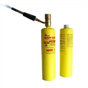 Cylindre <span class=keywords><strong>de</strong></span> <span class=keywords><strong>gaz</strong></span> Mapp en acier vide <span class=keywords><strong>de</strong></span> 16 oz conforme à la norme DOT39 avec certificat DOT - Product Image 4