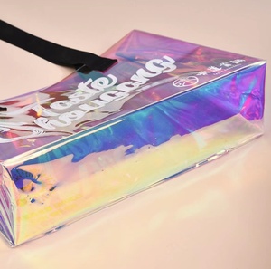 <span class=keywords><strong>Zaino</strong></span> con coulisse in PVC impermeabile iridescente Laser con Logo personalizzato da <span class=keywords><strong>donna</strong></span> alla moda - Product Image 5