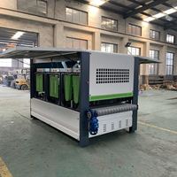 Ponceuse automatique 6RS pour surfaces en bois avec régulation de fréquence et de vitesse, idéale pour le ponçage du bois et les travaux de peinture sur meubles