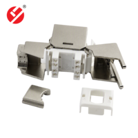 Module Keystone RJ45 STP blindé sans outil pour plaque murale, panneau de brassage et câblage réseau