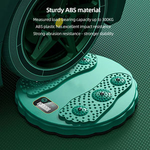 Disco <span class=keywords><strong>de</strong></span> Ejercicio Giratorio, Plataforma <span class=keywords><strong>de</strong></span> Masaje para Pies <span class=keywords><strong>con</strong></span> Pantalla LCD, Equipo <span class=keywords><strong>de</strong></span> Ejercicio para Moldear el Cuerpo, Máquina <span class=keywords><strong>de</strong></span> Fitness para Adelgazar - Product Image 5