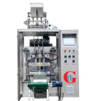 Empaquetadora automática de gránulos de sellado lateral de 3 líneas múltiples verticales