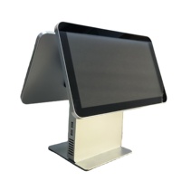 Système de point de vente avec écran tactile capacitif de 15,6 pouces, imprimante 58 mm 80 mm, caisse enregistreuse