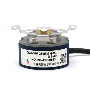 Changchun Yuheng ตัวเข้ารหัสออปติคอล ZKD-56V-250BM-G05L-D-0.4m ขั้วต่อปลายกลม - Product Image 4