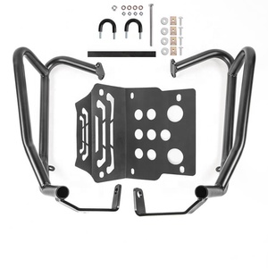 Juego de barra de choque inferior y placa de deslizamiento para motocicleta XXUN para <span class=keywords><strong>HONDA</strong></span> CRF250 <span class=keywords><strong>Rally</strong></span> <span class=keywords><strong>CRF</strong></span> <span class=keywords><strong>250</strong></span> <span class=keywords><strong>Rally</strong></span> 2017 2018 2019 <span class=keywords><strong>2020</strong></span> parachoques protector de motor - Product Image 4