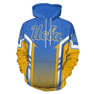 OEM Custom Overs ized Hoody Ucla Bruins Drop Schulter Herren Blank Heavyweight Hoodies & Sweatshirts Unisex New Fitness Apparel