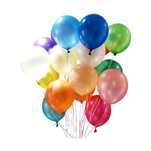 Feliz cumpleaños suministros de boda globo decoración de fiesta 12 pulgadas Perla Rosa Blanco azul claro oro rosa globo de látex de oro rosa - Product Image 1