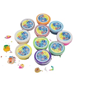 10pcs 6 Colors Fruit Butter Cotton Cloud <b>Slime</b> DIY Kit Air Light Weight Plasticine <b>Set</b> for Ages 5+ - Product Image 3