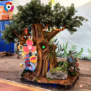 Árbol parlante animatrónico de tamaño personalizado, árbol animado realista <span class=keywords><strong>para</strong></span> parques de atracciones, ocasiones públicas, aeropuertos, guarderías a la venta - Product Image 5