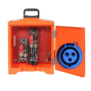 16A 3-Core Industrial Distribution Box, DZ15 Main Switch, Waterproof ABS Enclosure, 220V Single Phase Output - Product Image 1