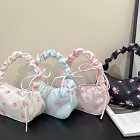 Sac à bandoulière multi-couleurs best-seller pour organiser les affaires quotidiennes, garder les objets en sécurité, imprimé floral, idéal pour pique-nique et rendez-vous, sac à bandoulière adorable