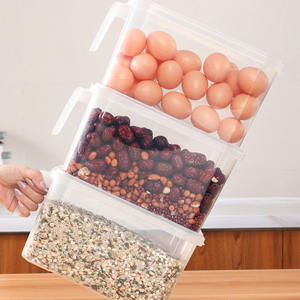 مقبض بلاستيكي شفاف ، مجمد حقن سميك ، ثلاجة آمنة ، حارس طازج للمطبخ ، فواكه وخضروات - Product Image 3