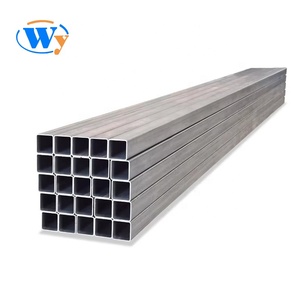Giá rẻ bất động sản 1x1 vuông q195 Q235 Pre mạ kẽm rỗng phần thép hình chữ nhật vuông ống cho cấu trúc chung - Product Image 1