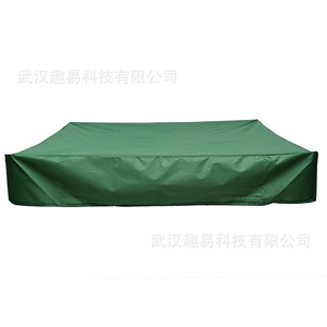 Bâche de protection solaire et imperméable QY pour bac à sable extérieur en tissu Oxford 120x120cm 150x150cm 180x180cm 200x200cm - Product Image 5