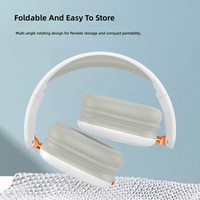 Auriculares Inalámbricos Personalizados B300 V5.3 ANC IPX6 Resistentes al Agua con Iluminación RGB, Tipo Over-Ear, Tipo-C, Bluetooth, para Deportes, Aviación, Viajes, con Bajos