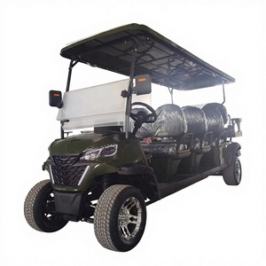 Carrito de Golf Eléctrico de 7-8 Plazas con Batería de Litio, Homologado para Calle, con Paneles Solares, Colores Personalizados, 50-70 km/h, Autonomía de 70-90 km - Product Image 1