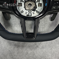 Volant en cuir pour BMW Série 3 Série 5 pour M3 M4 M5 M6 F30 F10 F15 F36 F01 F20 F22 F25 F31 F32 E70 E71 E90 X6