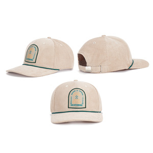 Nouveauté Casquette de baseball unisexe en velours côtelé Casquette de sport de plein air brodée à la mode pour le printemps automne vente en gros - Product Image 3