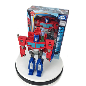 TAKARA TOMY Transformers EarthSpark ESC-01 Optimus Prime&Robby Spin Changer, figurine d'action, jouet <span class=keywords><strong>robot</strong></span>, jouets à collectionner, jouets pour enfants - Product Image 5