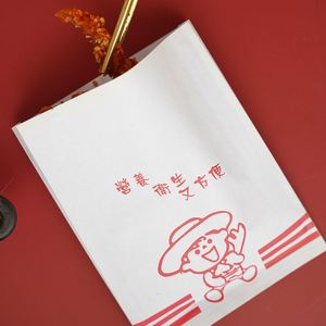 Natural Kraft Biodegradable Paper French Fry / <b>Snack</b> <b>Bag</b> 100% Post Consumer Recycled Paperboard and Soy Wax - Product Image 6