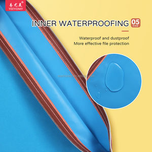 Personalizado impermeable carta tamaño A4 Oxford archivo documento bolsa Oficina archivo producto documento bolsa <span class=keywords><strong>para</strong></span> estudiantes - Product Image 3