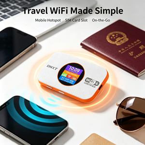 Routeur MiFi <span class=keywords><strong>4G</strong></span> LTE portable MF967, point d'accès WiFi6, 150 Mbps, WiFi de poche, écran rond - Product Image 4