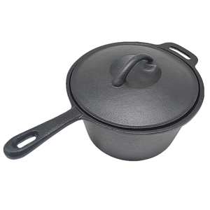Marmite à lait en <span class=keywords><strong>fonte</strong></span> pré-assaisonnée antiadhésive à prix direct usine pour le camping - Product Image 2