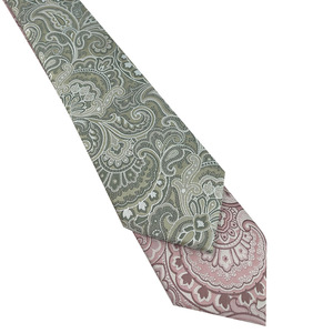 Vente en gros de cravates de cou de luxe pour hommes personnalisé Polyester Business Styles Jacquard Paisley rayé nouvelle conception de cravate <span class=keywords><strong>Ascot</strong></span> - Product Image 6