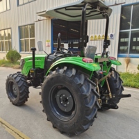 Tractor Agrícola con Estándar de Emisiones Etapa II para Uso en Grandes Campos Agrícolas y Huertos
