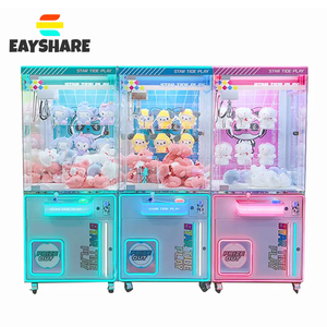 Máquina de garras operada con monedas para muñecas, con aceptador de efectivo, venta al por mayor de fábrica - Product Image 1