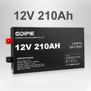 <span class=keywords><strong>Batterie</strong></span> LiFePO4 ultra-mince Odipie certifiée CE 12V 12.8V 210Ah avec Bluetooth pour <span class=keywords><strong>camping</strong></span>-<span class=keywords><strong>car</strong></span>, caravane et fourgon aménagé - Product Image 6