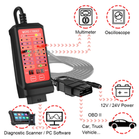 2025 el más nuevo WOYO CTB007 CAN Tester Box 12V 24V OBD2 Breakout Box con 27/59in Cable para todos los coches herramienta de diagnóstico automotriz