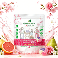 Lessives en capsules OEM/ODM pour vêtements – Échantillon GRATUIT – Capsules de lavage de luxe parfumées aux fruits – Vente en gros