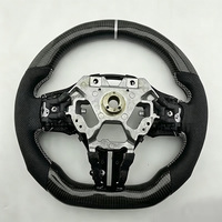 Volant sport en fibre de carbone véritable, très demandé, pour Infiniti Q50, mise à niveau Plug-and-Play, volant de voiture modifié