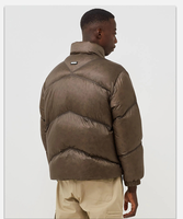 Haute qualité hiver en plein air hommes duvet de canard veste coupe-vent Ripstop rembourré matelassé bouffant Super rempli veste pour hommes